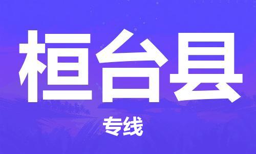 桓台县市到香港物流专线-桓台县到香港货运公司推出“全境特快送”服务
