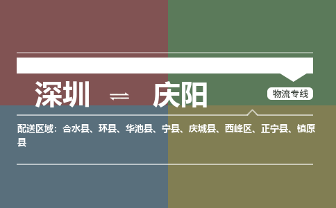 深圳到庆阳航空货运-深圳至庆阳航空快递-机场空运当日达