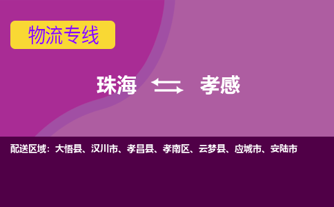 珠海到孝感航空货运-珠海至孝感航空快递-机场空运当日达